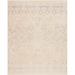 White 24 x 0.25 in Area Rug - Samad Rugs Nirvana Geometric Beige Area Rug Silk/Wool | 24 W x 0.25 D in | Wayfair PeaceBeigeRug_2x3