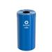 Glaro, Inc. Trash Can Stainless Steel in Blue | 30 H x 15 W x 15 D in | Wayfair B1542BL-BL-B2