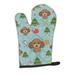The Holiday Aisle® Silloth Poodle Oven Mitt Polyester in Brown | 8.5 W in | Wayfair 27F68E2A12AE44148F644E1D29BEB02C