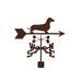 Winston Porter Mandu Dachshund Weathervane Metal/Steel in Brown/Gray | 66 H x 21 W x 9 D in | Wayfair B6019A6F0F9A4263AFB4BBDDB6AD7A56