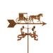 Winston Porter Maubray Amish Horse & Buggy Weathervane Metal/Steel in Brown/Gray | 28 H x 21 W x 9 D in | Wayfair 3CC32B1AB5B04202A830FE967C61501A
