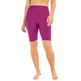 Plus Size Women's Swim Bike Short by Swim 365 in Fuchsia (Size 30) Swimsuit Bottoms