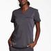 Dickies Women's Balance Tuckable V-Neck Scrub Top - Pewter Gray Size L (L10687)