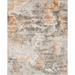 Black 35 x 0.25 in Area Rug - Samad Rugs Santorini Orange/Gray Area Rug Viscose | 35 W x 0.25 D in | Wayfair Santorini Collection 0812A 3 X 5