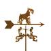 Winston Porter Marhill Schnauzer Weathervane Metal/Steel in Brown/Gray | 28 H x 21 W x 9 D in | Wayfair 2A5A130B60A845AA8C3E1AFB76025878