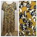 Lularoe Dresses | Lularoe Yellow Disney Mickey Mouse Carly Dress | Color: Black/Yellow | Size: S