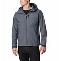 Columbia Men's Ascender Hooded Softshell Jacket Insulated, Graphite, XL