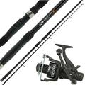 NGT CARP MAX 12FT 2PC CARP COARSE FISHING ROD + XPR 6000 CARP REEL ROD SET UP