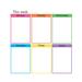 Geyer Instructional Products Low-Tack Peel & Stick - This Week Calendar Wall Mounted Whiteboard | 24 H x 24 W x 0.1 D in | Wayfair 161802