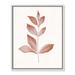 Joss & Main Red Leaf I - Painting Print Canvas in Red/White | 2 D in | Wayfair 40011-01
