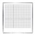 Geyer Instructional Products Graph Coordinate Wall Mounted Whiteboard, 48" x 48" Melamine/Metal in Gray/White | 48 H x 48 W x 2 D in | Wayfair