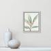 Casa Fine Arts Ginger Plant I - Painting Print Canvas in Brown/Green/White | 11.5 H x 9.5 W x 2 D in | Wayfair 39122-01