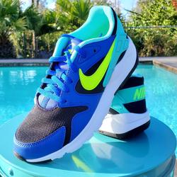 Nike Shoes | New Nike Ld Victory Shoes (Gs) Big Kids Size 5y | Color: Blue/Yellow | Size: 5bb