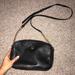 Michael Kors Bags | Black Michael Kors Crossbody Bag | Color: Black/Gold | Size: Os