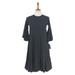 Lularoe Dresses | Lularoe A-Line Maureen Black Swing Dress | Color: Black | Size: Xxs