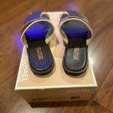 Michael Kors Shoes | Authentic Michael Kors Sandals | Color: Gold | Size: 6.5
