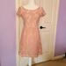 American Eagle Outfitters Dresses | Ae Lace Dress | Color: Pink | Size: S