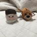 Disney Toys | 3/25new: 2pc Disney Tsum Tsum Collectibles | Color: White | Size: 3.5 Inch