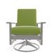 Telescope Casual Wexler Outdoor Rocking Chair w/ Cushions in Gray/Brown | 39 H x 29.5 W x 30 D in | Wayfair 5W6Y38A01