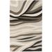 Black/Gray 39 x 0.5 in Area Rug - Latitude Run® Bevill Abstract Handmade Tufted Wool Beige/Black/Gray Area Rug Wool | 39 W x 0.5 D in | Wayfair