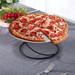 Latitude Run® Metal Wire Spiral Design Pizza Serving Dish Iron in Black/Gray | 5.5 H x 9.25 W in | Wayfair 527E16ABB2FD487F8F547EE7E6510D41