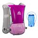 AONIJIE Hydration Backpack Vest, 5L Capacity with 1.5L Water Bladder, Multi-Pocket Design, Breathable and Lightweight, Pack for Outdoor Sports - Running, Cycling, Climbing and Hiking, Rose Red