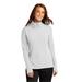 Sport-Tek LST561 Women's Sport-Wick Flex Fleece 1/4-Zip in White size Small | Polyester Blend