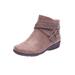 Women's The Bronte Bootie by Comfortview in Dark Taupe (Size 8 1/2 M)