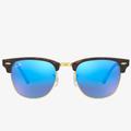 Ray-Ban Accessories | Authentic Ray-Ban Clubmaster Tortoise Sunglasses | Color: Blue/Brown | Size: Os