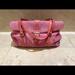 Coach Bags | Beautiful Rare Coach Pink Suede Satchel. | Color: Pink | Size: Os