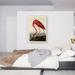 ARTCANVAS American Flamingo by James Audubon - Wrapped Canvas Painting Print Metal in Green/Red | 40 H x 26 W x 1.5 D in | Wayfair AUDOBO2-1L-40x26