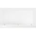 Ghent Partition Extender Frosted Thermoplastic 1 Panel Desk Privacy Panel | 30"H x 59"W | Wayfair PEF2424-H