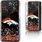 Denver Broncos Galaxy Clear Case with Confetti Design