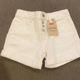 Levi's Bottoms | Girl Levi Jean Shorts | Color: White | Size: 8g