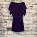 Jessica Simpson Dresses | Jessica Simpson- Black And Purple Dress | Color: Black/Purple | Size: Xs