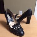 Michael Kors Shoes | Michael Kors Career Pumps Black Leather Sz 7.5 | Color: Black | Size: 7.5