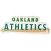 WinCraft Oakland Athletics 3.75'' x 1.25'' Bat Car Magnet