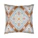 Ikat Diamond Indoor/Outdoor Pillow by Elaine Smith - Caramel, 22" x 22" Square Caramel - Frontgate