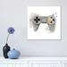 East Urban Home Gamer III by Grace Popp - Graphic Art Print Canvas in Black/Gray/White | 18 H x 18 W x 1.5 D in | Wayfair