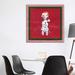 East Urban Home Santa's Little Helper I by Andi Metz - Print Canvas in Gray | 37 H x 37 W x 1.5 D in | Wayfair 50E2E81B017A44129329BF6DB00946FB