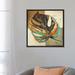 East Urban Home Contemporary Leaves II by Patricia Pinto - Painting Print Canvas, Wood in Brown | 26 H x 26 W x 1.5 D in | Wayfair