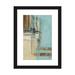 East Urban Home Oxido on Teal II by Patricia Pinto - Painting Print Paper/Metal in Blue/Brown/Green | 32 H x 24 W x 1 D in | Wayfair