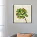 East Urban Home Front Yard Succulent IV by Silvia Vassileva - Painting Print Canvas in Green/White | 26 H x 26 W x 1.5 D in | Wayfair