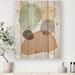 East Urban Home Minimal Elementary Organic & Geometric Compositions XXXXXXX - Unframed Painting Print on in Brown/Green/White | Wayfair