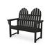 Sol 72 Outdoor™ Sol 72 Traditional 48" Adirondack Bench in Black | 42.75 H x 48 W x 28 D in | Wayfair 1CB0C8910B114136901301DB07C8BAEB