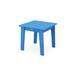 Sol 72 Outdoor™ Sol 72 End Table Plastic/Acrylic in Blue | 17 H x 18.25 D in | Wayfair 6D2EBDB4CCED41C0A89656536654A5AD