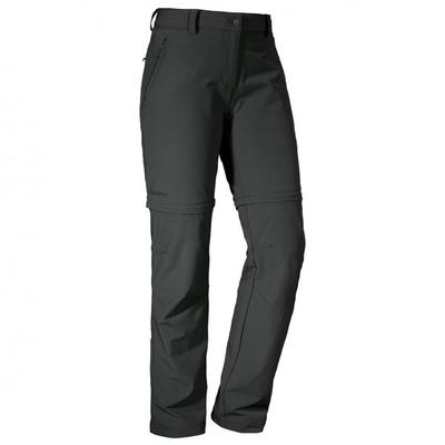 Schöffel - Women's Pants Ascona Zip Off - Trekkinghose Gr 84 - Long grau/schwarz