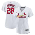 Women's Nike Nolan Arenado White St. Louis Cardinals Home Official Replica Player Jersey