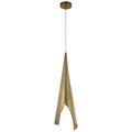 Visual Comfort Signature Collection Kelly Wearstler Piel 8 Inch LED Mini Pendant - KW 5632AB