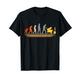 Gamer PC games gaming Konsolen zocken retro Evolution gamer T-Shirt